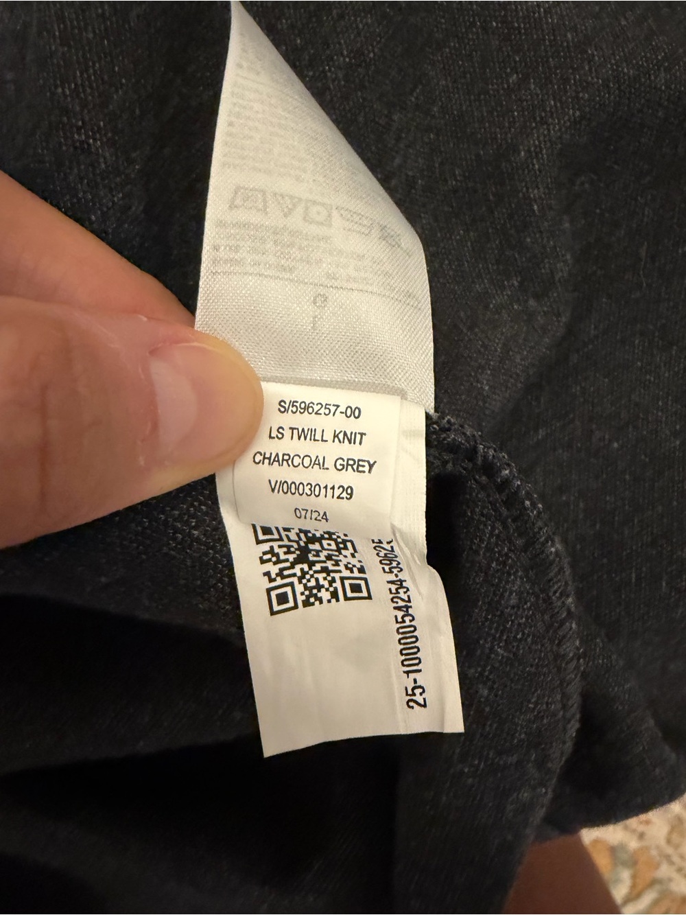 Banana Republic Charcoal Herringbone Casual Shirt Jacket - Picture 6 of 6